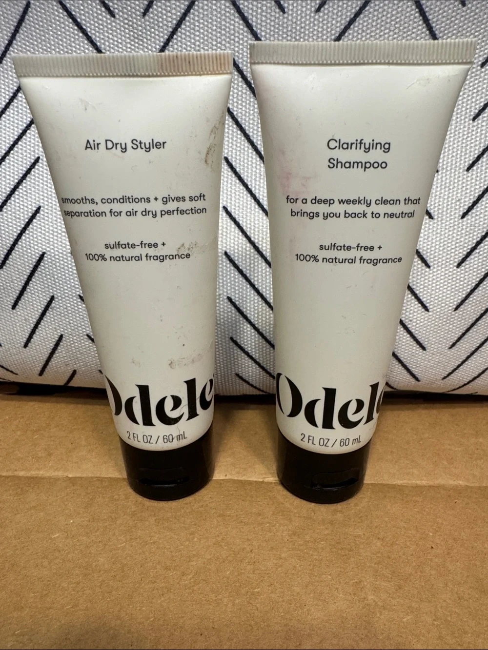 Odele Clarifying Shampoo & Air Dry Styler Travel Duo -
